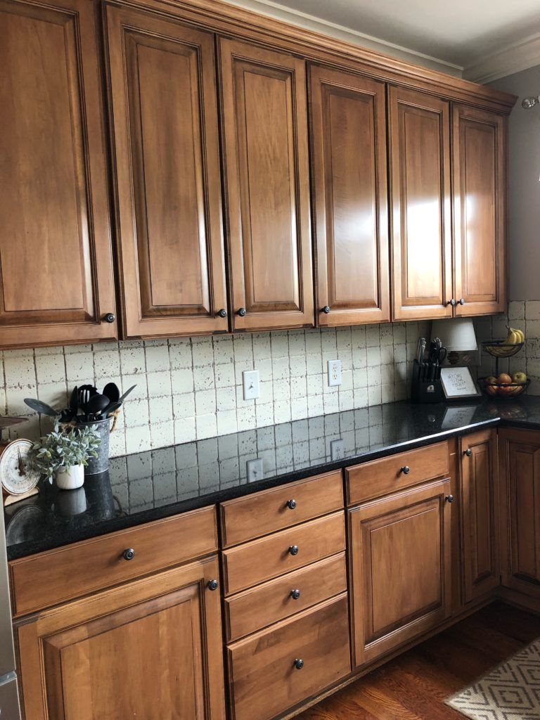 My painted kitchen cabinet makeover…before, after and everything in between!