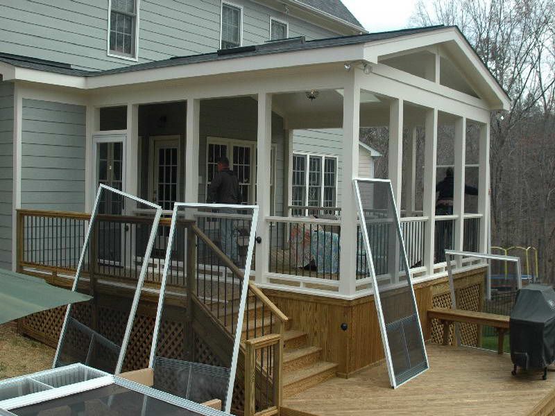 Screened in Porch Ideas With The Repairment