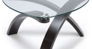 The elegant Allure cocktail table | Triangle coffee table .