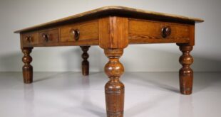 English 19th Century Antique Pine Coffee Table - Antiques Atlas .