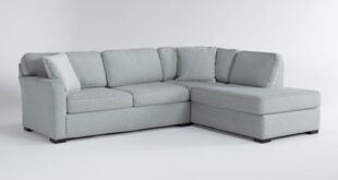 Aspen Tranquil Foam Modular 2 Piece 108" Sectional With Right Arm .