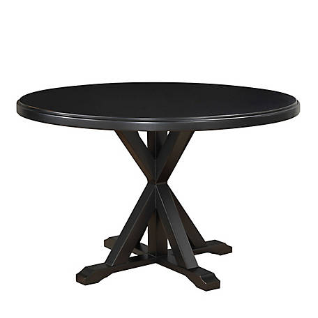 Carolina Chair & Table Round Rembrandt X-Base Dining Table .