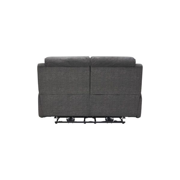 Goodwood Charcoal 2 Seater Recliner Sofa | Oak Furnitureland .