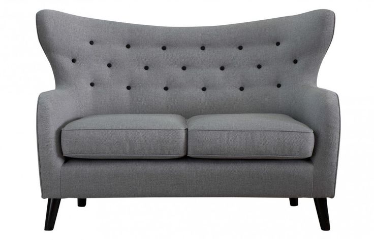 Grey 2 Seater Sofa | Sofa inspiration, Love seat, Brown leather .