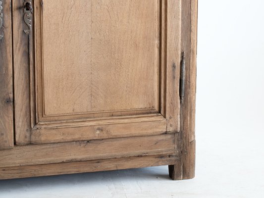 19th Century Provincial French Bleached Oak Buffet for sale at Pamo