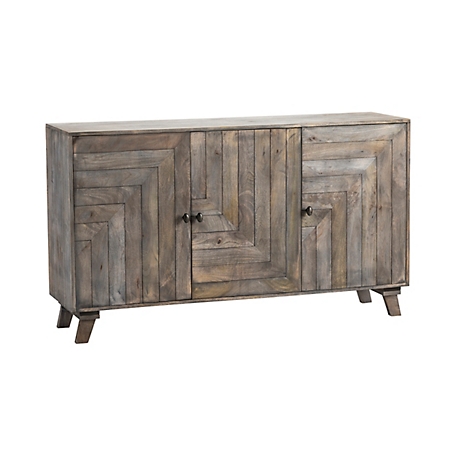 Crestview Collection Bengal Manor Geometric Door Sideboard at .