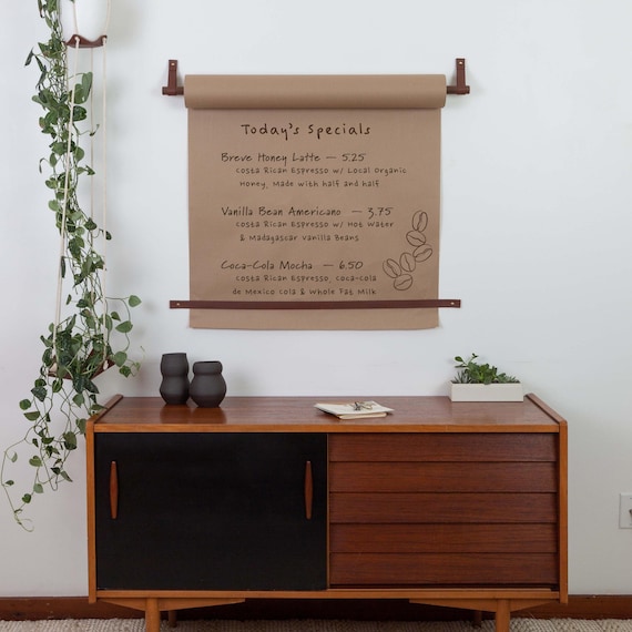 Changeable Cafe Restaurant Menu Display Announcement Board - Etsy .