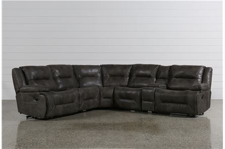 Calder 6 Piece Manual Reclining Sectional - Main | Sectional sofa .