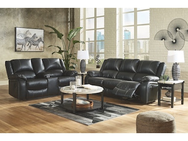 Ashley Calderwell 2 Piece Reclining Living Room Set 77101-88-94 .