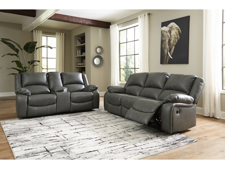 Ashley Calderwell 2 Piece Reclining Living Room Set 77103-88-94 .