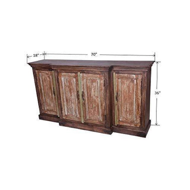 Rustic 4 Doors Sideboard | Chairi