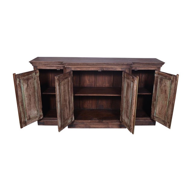 Rustic 4 Doors Sideboard | Chairi