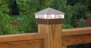 Deck Lighting | Deck Lights | Lighted Post Caps Photos | Outdoor .