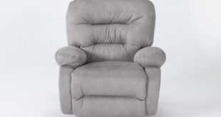 Decker III Fabric Swivel Glider Recliner | Living Spac