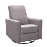 DEVON & CLAIRE Hampton Fabric Swivel Glider, Taupe SHF-1499N-TPE .