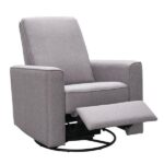 DEVON & CLAIRE Hampton Fabric Swivel Glider, Taupe SHF-1499N-TPE .