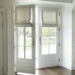 Roman Shades for French Doors Shades for Door Linen Natural - Etsy .