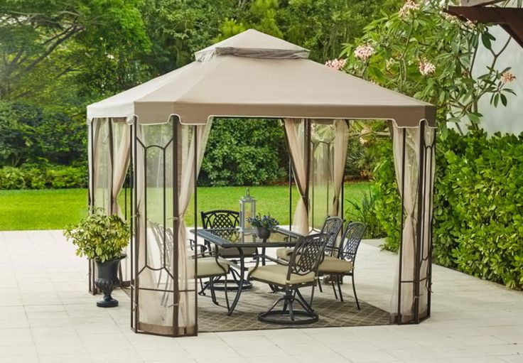 Hampton Bay Gazebo, Only $174.30 at Home Depot (Reg. $249.00 .