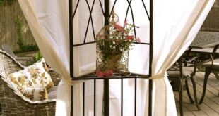 DIY Outdoor Gazebo Curtains | Diy gazebo, Outdoor gazebo curtains .