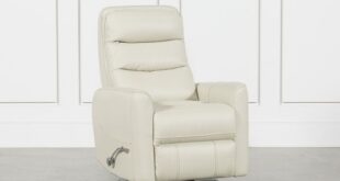 Hercules Oyster Swivel Glider Recliner With Articulating Headrest .