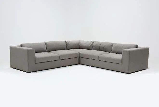 Whitley 3 Piece 126" Sectional By Nate Berkus + Jeremiah Brent .