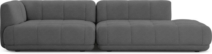 Quilton One Arm Sofa – Hay | Sofa, Contemporary sectional sofa .