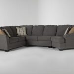 Fenton 3 Piece 150" Sectional With Right Arm Facing Cuddler .