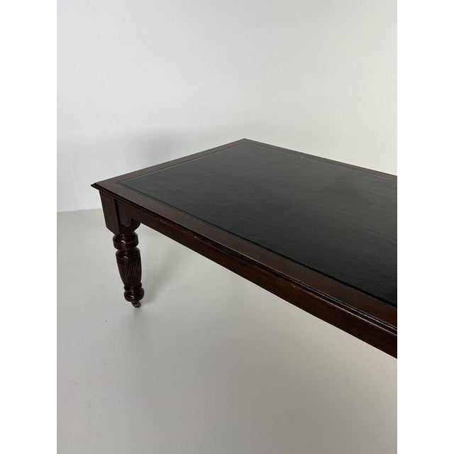 English Leather Writing Table | Chairi