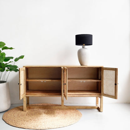 Gili 4 Door Sideboard – Island Livi