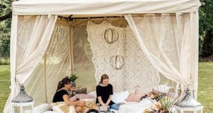 Backyard Glamping6 Easy Ideas | Backyard camping, Patio gazebo .