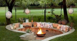 37 DIY Outdoor Fireplace and Fire pit Ideas - GODIYGO.COM | Diy .