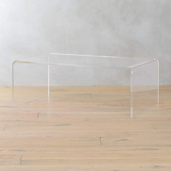 Peekaboo Acrylic Coffee Table + Reviews | C