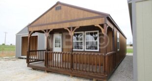 16X48 UTILITY CABIN | Shed homes, Portable storage buildings, Cab