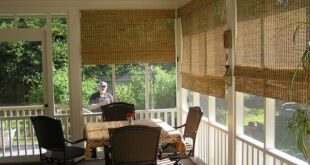 Privacy Shades for Screened Porch | Outdoor blinds for screen .