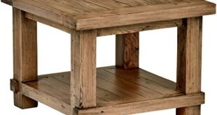 Amazon Brand – Stone & Beam Ferndale Rustic Reclaimed Pine Side .