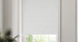 50mm Slats Room Darkening White Venetian Blind | Venetian blinds .