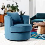 Homy Casa Living Room Swivel Sofa Armchair - Overstock - 31647042 .