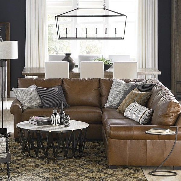 American Casual Scarborough Large L-Shaped Sectional ($6,306 .