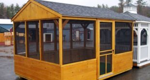 Tiny house with screen porch: Guest house? Description from .