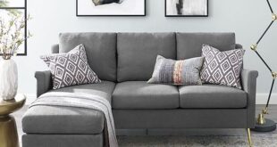 Yes, You Can Use a Sectional in a Small Space | Small sectional .