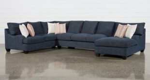 Sierra Down III Chenille Modular 3 Piece 157" Sectional With Right .