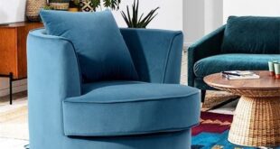 Homy Casa Living Room Swivel Sofa Armchair - Overstock - 31647042 .