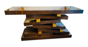 Late 20th Century Rue Royal Modern Console Table in the Style of .