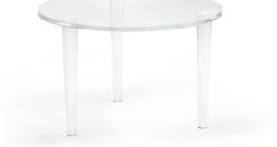 CHELSEA HOUSE Round Acrylic Coffee Table 383663 - James Antony Ho