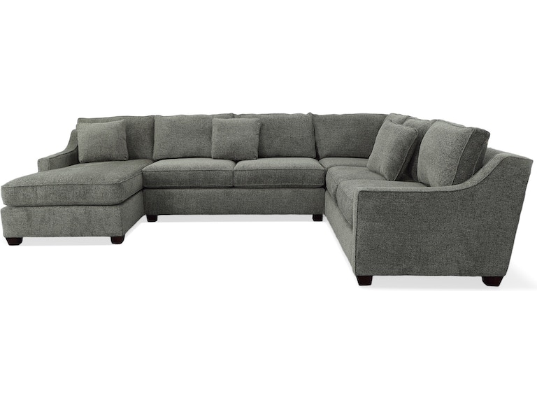 Tate 3 Piece Sectional in Barbados Pewt