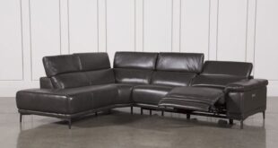 Tatum Dark Grey 2 Piece Sectionals with Raf Chaise | Grey .