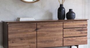 Madrid Oak Wood Sideboard | Walnut sideboard, Large sideboard, Oak .