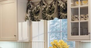 DIY Kitchen Window Treatments | Modern kitchen curtains, Kitchen .