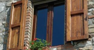 Stylish D.I.Y. "Wood" Window Shutters - They could be made from .