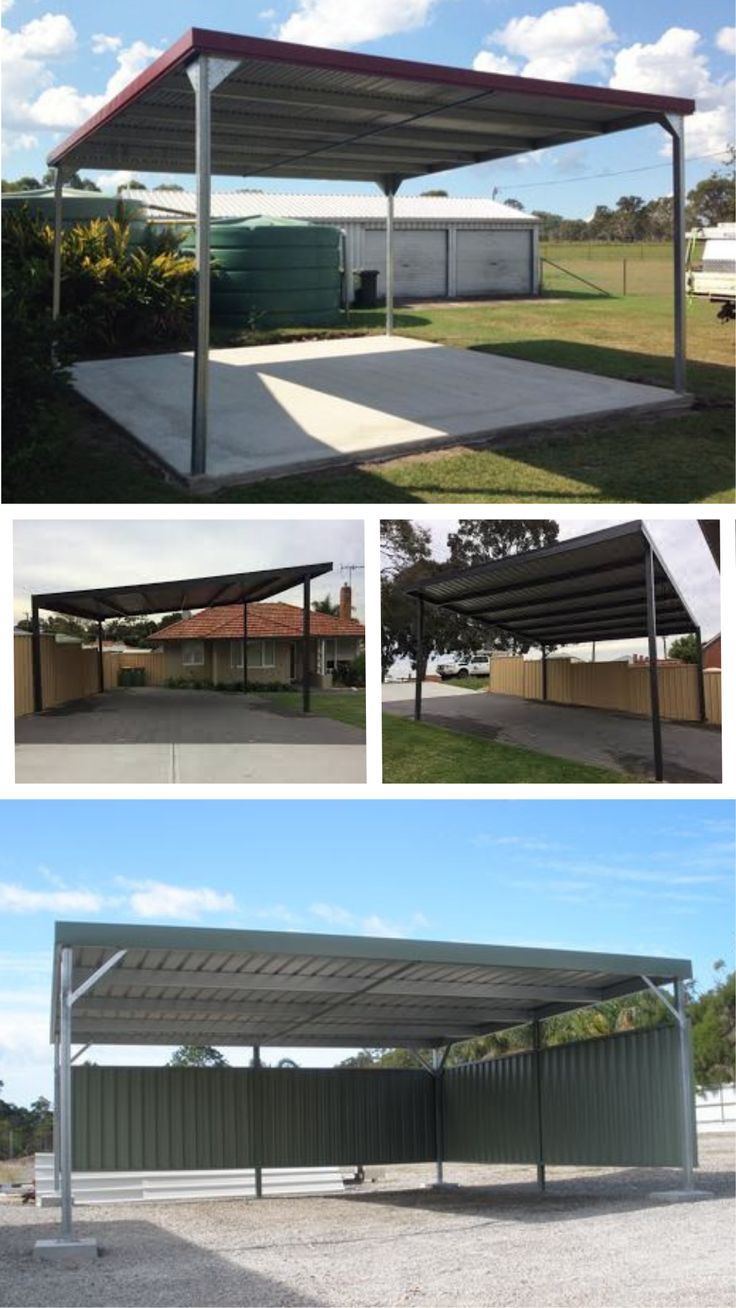 The Benefits of Steel Carports for Your
Property